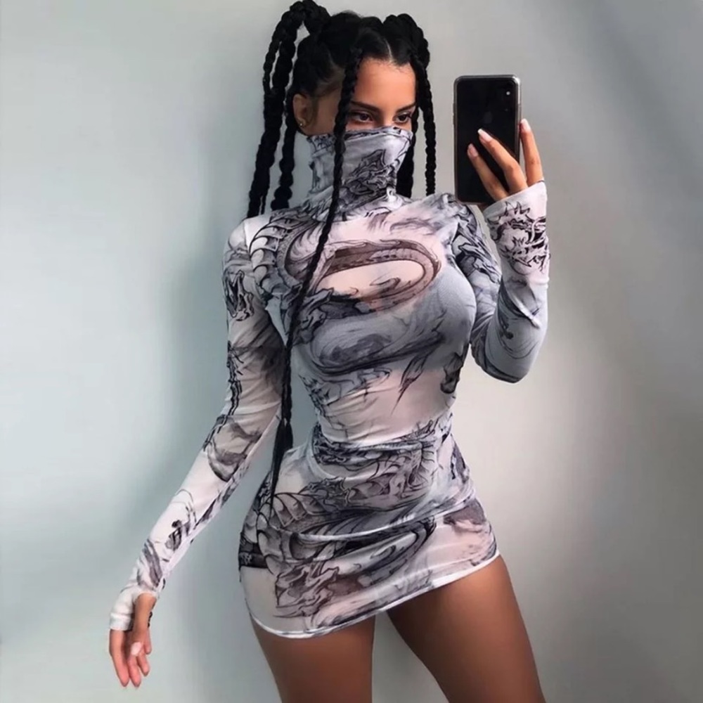 Divine dragon dress
